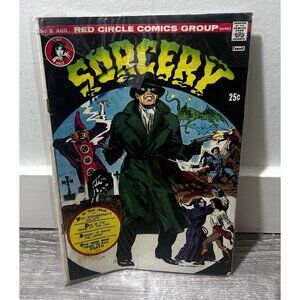 Red Circle Sorcery #8 Red Circle Group Comic Book Paperback 1974